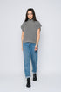 Shawna-Sleeveless Funnel Neck